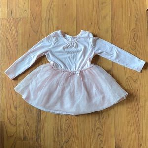 Cat & Jack pink glittery tu tu dress